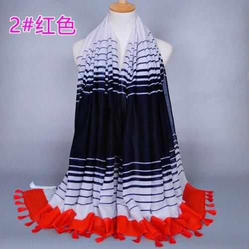 5pcs/lot colourful fashion striped ladies wrap 2 color high quality classical scarves/scarf shawls muslim hijab Solid