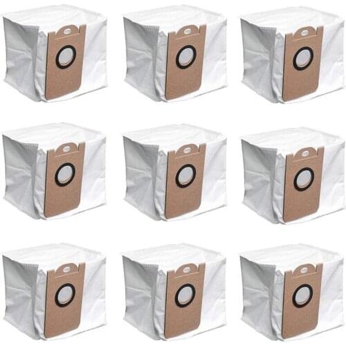 9 Pack Leakproof Dedicated Large Capacity Dust Bags for Proscenic M7 Pro Vacuum Cleaner Accessory