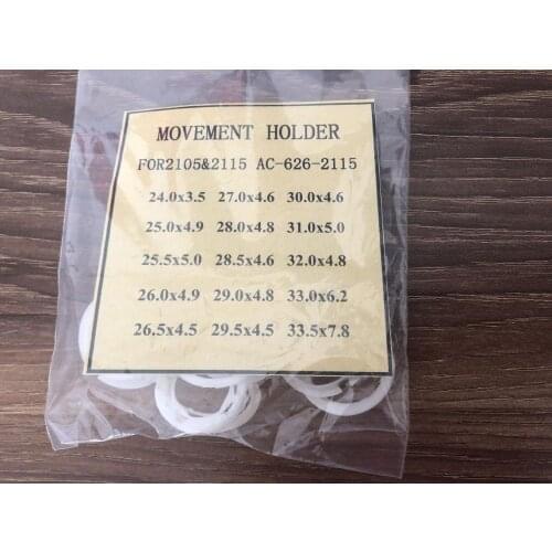 Assortment of 10 PCs Premium Case Movement Rings for Mayota 2015 and 2115 Movement