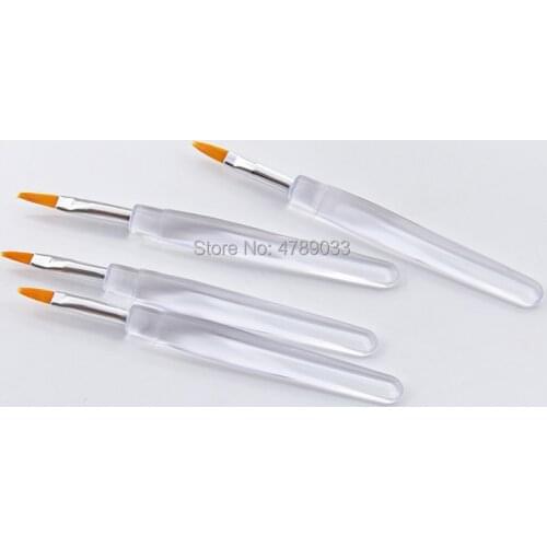 Free Shipping 100pcs Portable Disposable MakeUp Lip Brush Lipstick Gloss Wands Applicator Make Up Tool