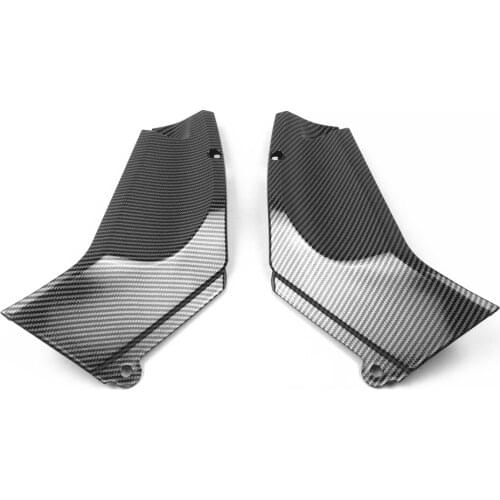 1 Pair ABS Carbon Fiber Pattern Side Panels Fairing Cover for Yamaha YZF R1 1998 1999 2000 2001 Motorcycle Accessories