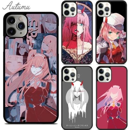 Darling in the Franxx Phone Case for iPhone 11 12 Pro Max mini X XR XS SE 2020 5 6 7 8 Plus Samsung Galaxy S8 S9 S10 Cover shell