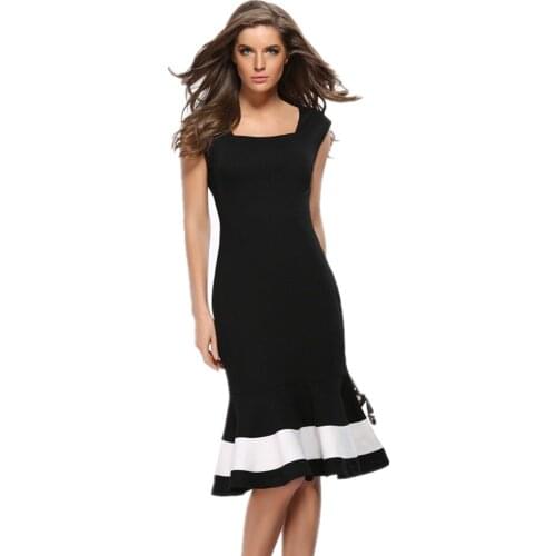 Черные летние платья Hooyi China At AliExpress