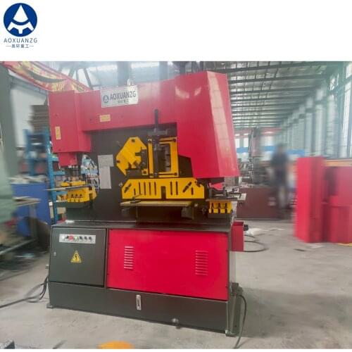 China manufacture Q35Y-16 Multifunctional iron worker punching machine Round Oval Square Holes
