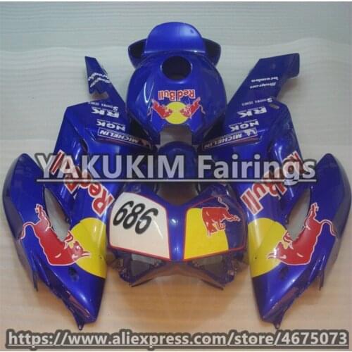 ABS Injection Fairings Kit For Honda CBR1000RR 2004 2005 Motocycle Fairings Badywork Fairing CBR 1000RR 2004 2005 Custom Cowling