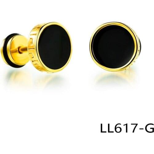 Round Design Earring Studs Elegant Fashion Women Jewelry Girl Gifts Nice LL617