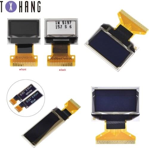 0.49/0.9/0.96/1.3 OLED module white color SPI 128X64 IIC I2C/SPI OLED LCD LED Display Module SPI Communicate