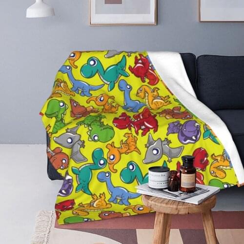Cute Cartoon Animal Pattern Super Soft Fleece Blanket For Kid Adult Colorful Summer Winter Family Dropship Lightweight Blankets