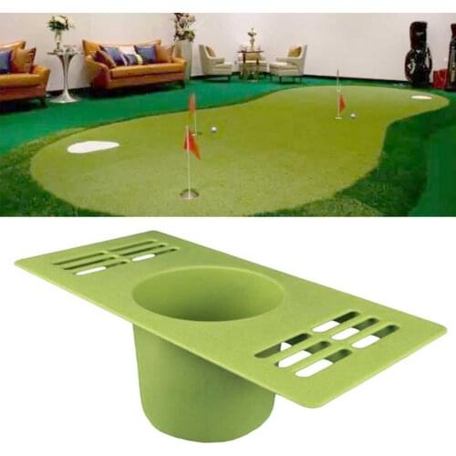 Golf Hole Leisure Toy ABS Golf Practice Equipment For Golf Lovers Outdoor Training Trainer Aids Tool