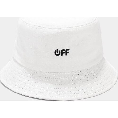 Letter Print Bucket Hat Men Women Fashion Femme Caps Summer Panama Sun Fishing Fisherman Hat Summer Woman Bucket Hats Caps
