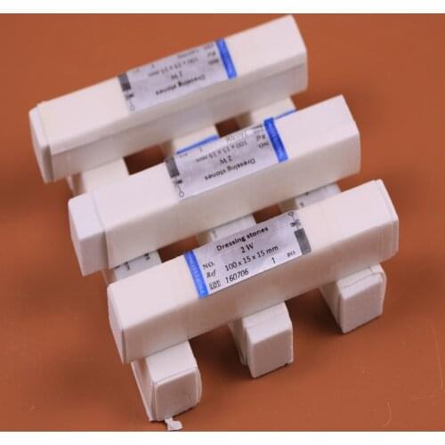 10 Pieces Dental Lab Tool Dental Sharpening Stone Dental Materials Dressing Stones Diamond Burs and Sintered Burs Cleaning Stone