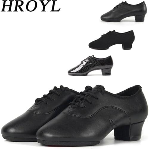 Men Latin Dance Shoes Adult Two Point Soles Teacher Shoes Soft Base Dance Shoes Male Oxford Cloth Dancing Shoes For Boy