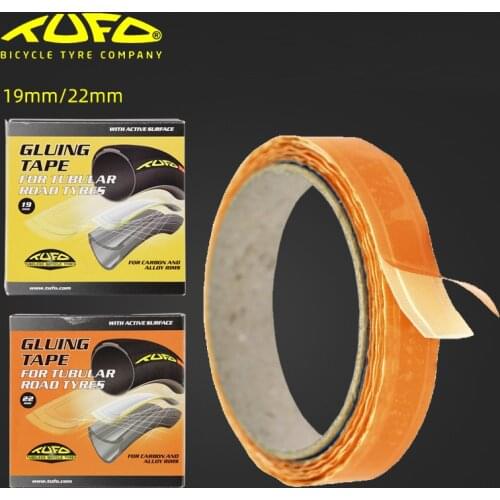 High-quality TUFO Gluing Tape Double-sided Tubular Gluing Tape for 700C Road Bike Tubular Tyres Carbon or Aluminium Alloy Rim
