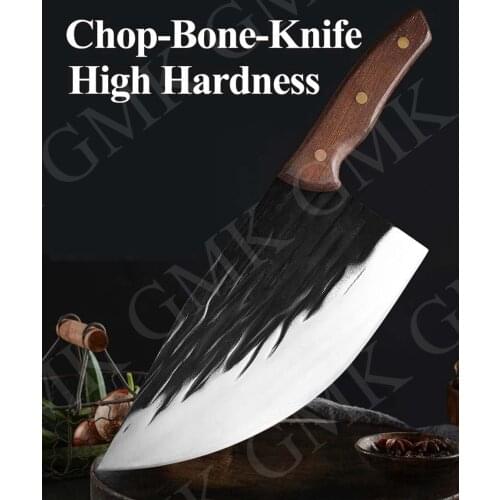 High Hardness Butcher Knife Stainless Steel Bone Chopping Knife Chef High Carbon Cleaver Bone Meat Cleaver