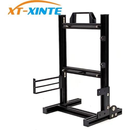 XT-XINTE ATX/M-ATX/ITX DIY Water Cooler Aluminum PC Hollow Vertical Chassis Computer Desktop Mainframe ATX Game Host Box