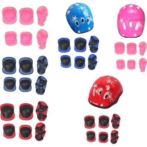 1XKids and Teens Elbow Knee Wrist Protective Guard Pads Safety Gear Skate