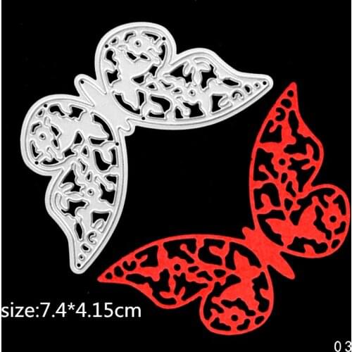 ZhuoAng Butterfly cutting Metal Cutting Mold DIY Scrapbook Album Decoration Supplies Clear Stamp DIY Paper Card