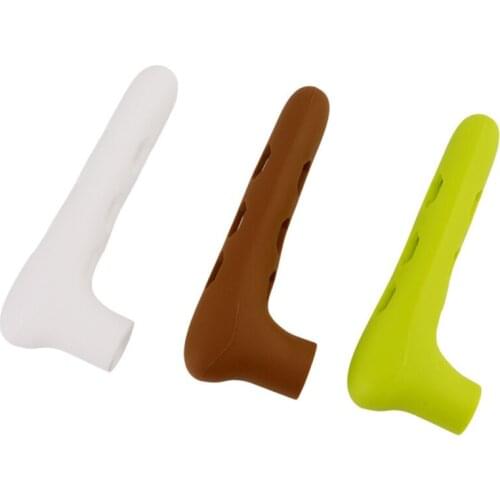 1pc Silicone Door Handle Protective Cover Home Bedroom Bathroom Door Handle Anti-Collision Safety Thickening Protective Cover
