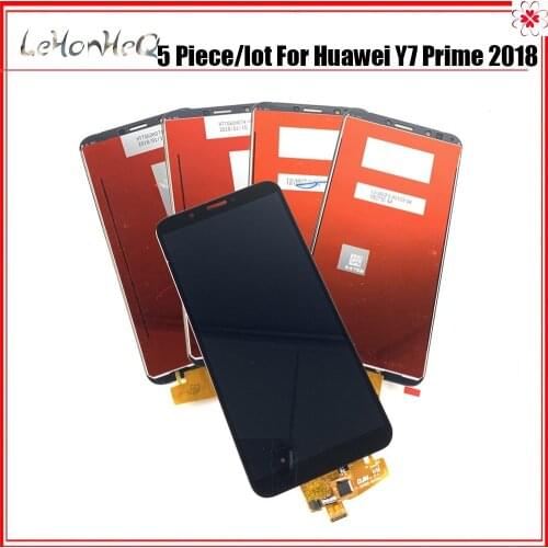 5 Piece/lot Display For Huawei Y7 2018 LDN-L01/LX3 LCD Display Touch Screen Replacement For Y 7 Prime/Pro 2018 LDN-L21/LX2 LCD