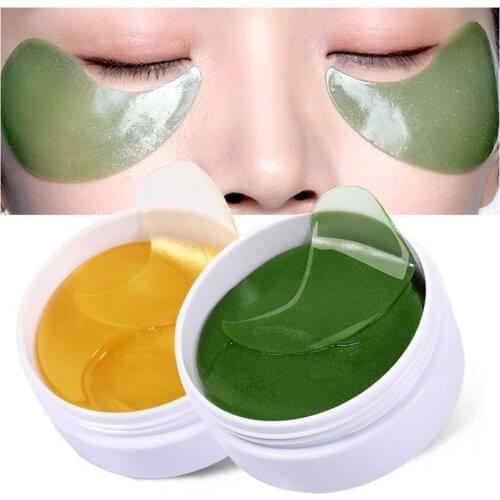 60Pcs/Bottle Eye Gel Patch Recover Skin Elasticity Smoothing Skin Ultra Thin Remove Dark Circles Moisturize Eye Patches for Wome