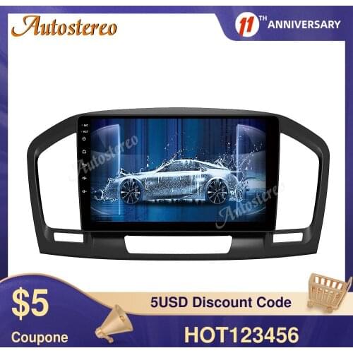For Opel Insignia 2008-2013 Android 10 128G Car GPS Navigation Auto Stereo Head Unit Multimedia Player Radio Tape Recorder Navi