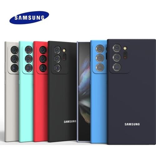 Samsung Galaxy Note 20 Ultra 5G Case Camera Protection Soft Silicone Cover Silky Touch Protective Shell Note20 Note20Ultra