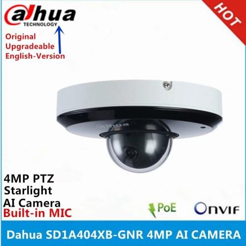 Original Dahua SD1A203T-GN support IVS PoE IR15m IP66 2MP 3x Starlight IR PTZ Network Camera DH-SD1A203T-GN