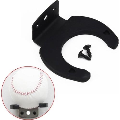 Baseball Bat Display Holder ABS Wall Mount Rack Vertical Tennis Baseball Bat Mounting Rack Sports Portable Accessories