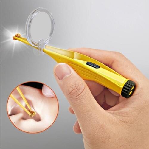 Baby Ear Cleaner Magnifier Ear Wax Removal Tool Flashlight Spoon Ear Earwax Curette Cleaning For Ear Magnifier Earpick Remo R3R5