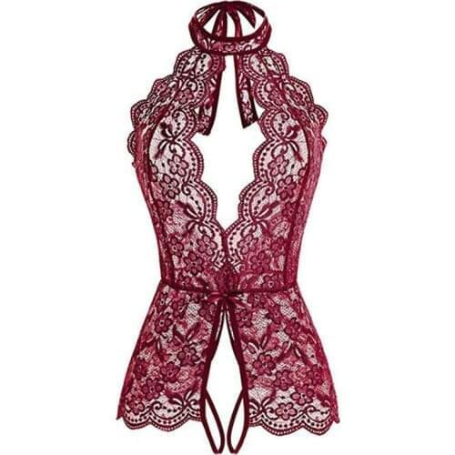 Hot Erotic Lace Lingerie for Women Sexy Underwear Porn Babydoll Dress Open Bra&Crotch sexy Lingerie teddy Costume plus size.xxL