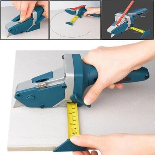 Gypsum Board Cutting tool Drywall Cutting Artifact Tool with Scale Tool Woodworking Scribe Woodworking Cutting Board Tools