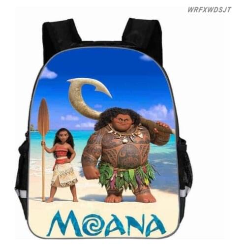 New Disney School Bags Backpack Students Bag Cartoon Vaiana Moana Printing Children Bookbag Satchel School Backpack For Girls
