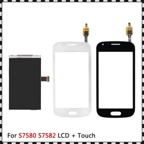 New High Quality 4.0'' For Samsung Galaxy S Duos 2 S7580 S7582 Lcd Display With Touch Screen Digitizer Sensor