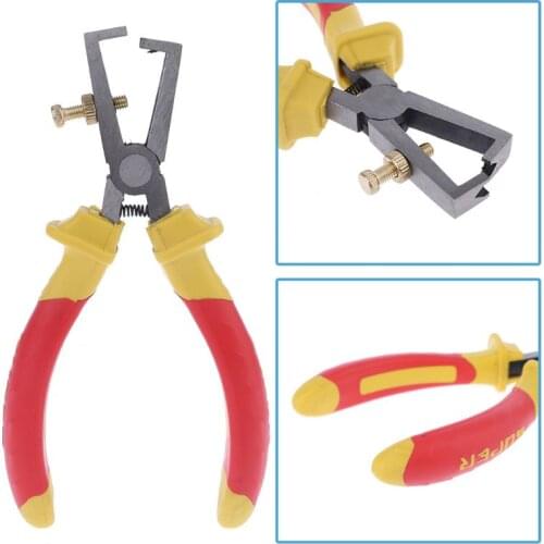Wire Stripper Diagonal Cutterr Pliers Top Quality Cable Cutting Pliers with 1000V Insulated Handles 6 inch(160mm)
