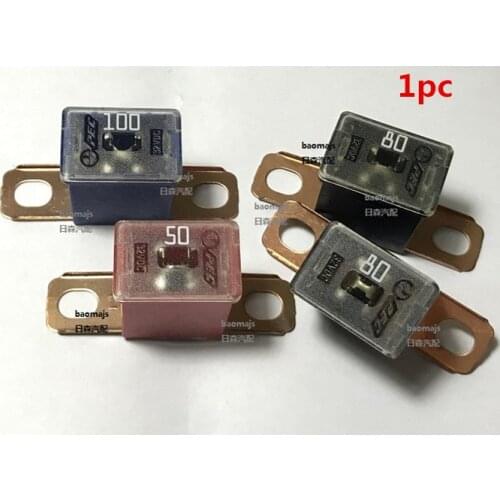 1pc car Battery Fuse 50A 80A 100A for Honda Fit Old Odyssey Old CRV Old Accord