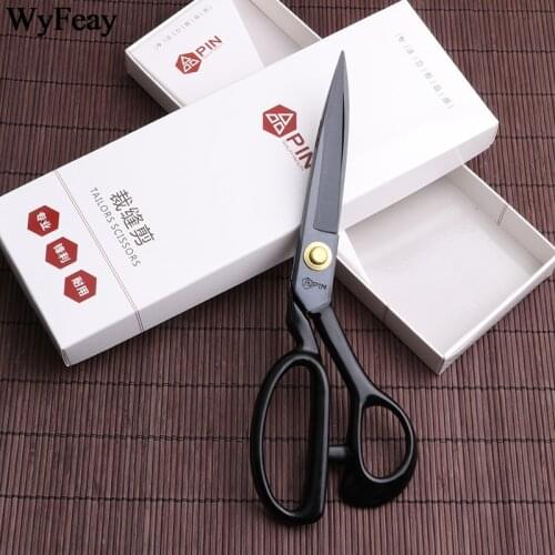 Professional High Carbon Steel Tailor Scissors Gadget Cuts Straight Guided Fabric Scissor Tailors Scissors Embroidery Shears
