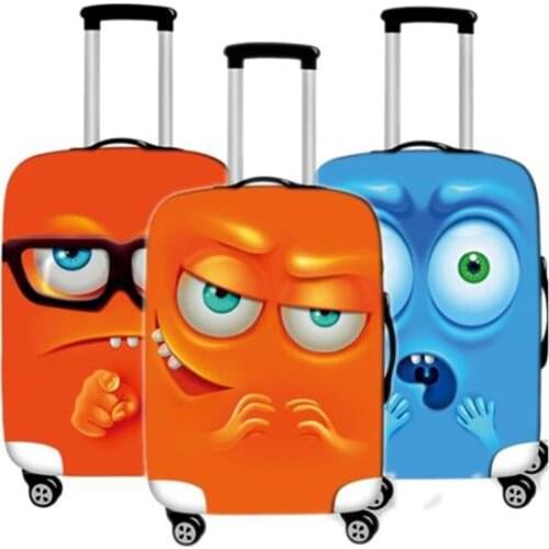 Cartoon Dust Luggage Cover Suitcase Case Protective Cute Elastic Cover Travel Accessories Suitcases Organizadores 18-32 Inch