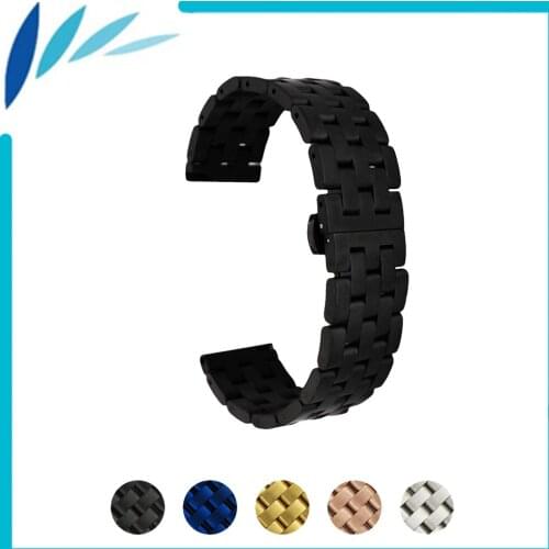 Stainless Steel Watch Band 20mm 22mm for Motorola Moto 360 2 42mm 46mm Men 2015 Quick Release Strap Wrist Loop Belt Bracelet