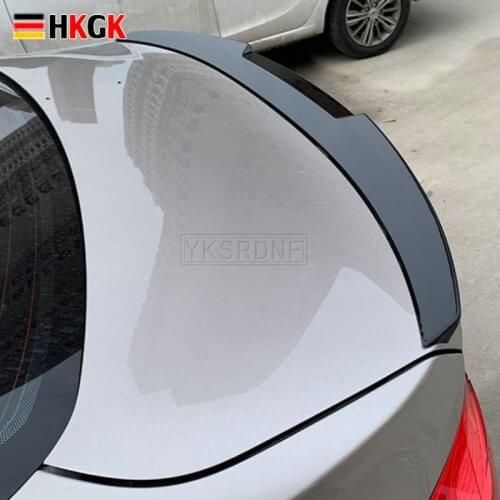 For BMW F30 3 Series F80 F35 2012 2013 2014 2015 2016 2017 2018 ABS Tail Trunk Wing Decoration V Style color Rear Lip Spoiler