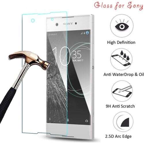 Smartphone Screen Protector for Sony Xperia C3 C4 C5 Dual Front Film Protective Glass For Sony E1 E3 E4 E4g E5 Hard Glass