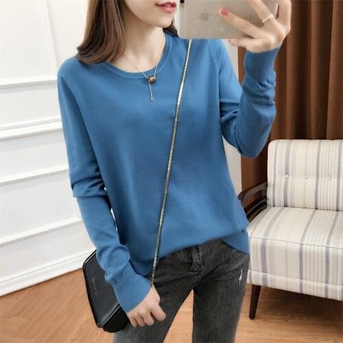 Autumn Winter sweater women Knitted Pullover Women Sweater fashion Sweaters Plus Size Cashmere Sweater Women Round neck tops