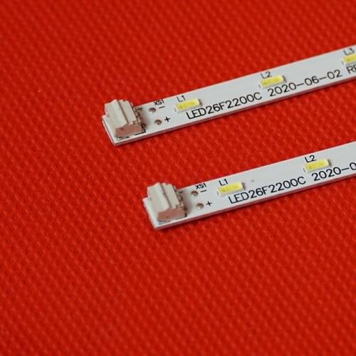 2piece/lot FOR Konka LED26F2200C 35016432 LED26F2200 21LED 295MM LCD TV backlight bar 100%NEW