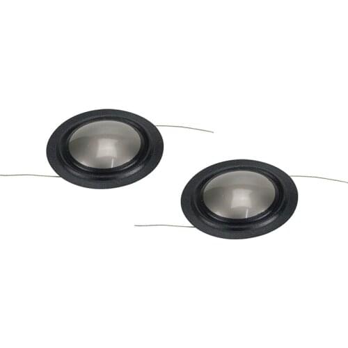 25.4mm Imported Metal Titanium Film + Silk Side Diaphragm 25 Core Tweeter Voice Coil Speaker Repair Film 8 OHM 1 Pairs