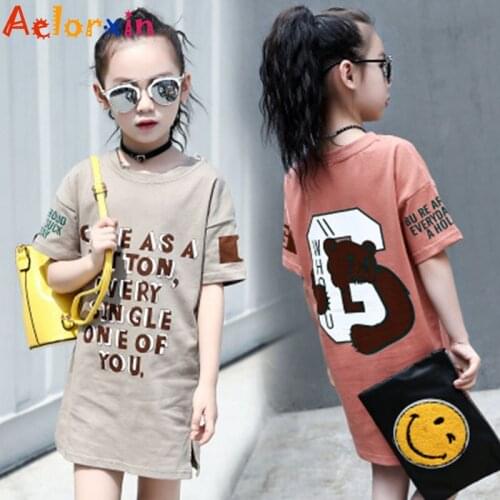 Aelorxin Short Sleeve T-shirts For Girls