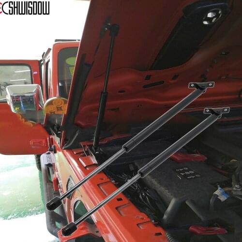 For Jeep Wrangler JL 2018 2019 Car Front Hood Engine Cover Supporting Hydraulic rod Lift Strut Spring Shock Bars Bracket