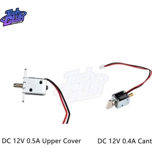 DC 12V Mini Cant Or Long Upper Cover Electromagnetic Lock Electric Bolt Small Electric Control Cabinet Door Drawer Switch Lock
