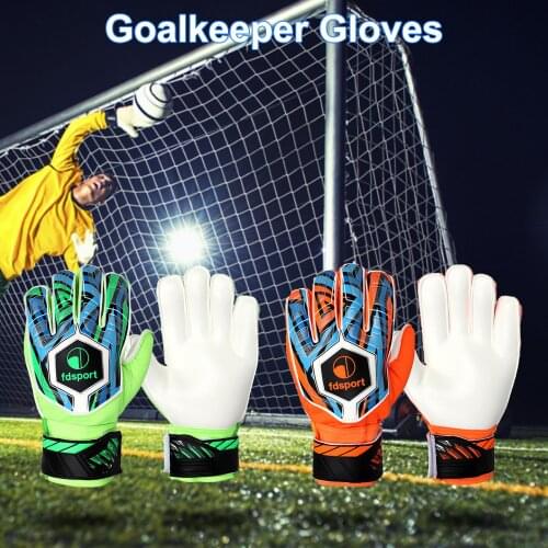 Goalkeeper Goalie Soccer Gloves, Strong Grip Gloves With Finger Protection, Kids & Youth Football Goal Keeper Gloves Popular