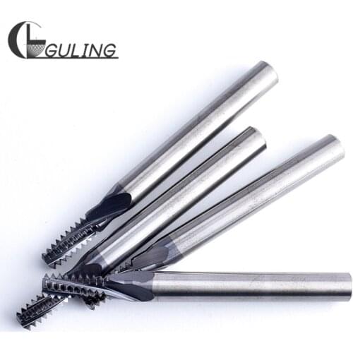 CNC 60 Degree Tungsten Steel American Full Coarse Thread Milling Cutter UNC 1/4 5/16 3/8 7/16 9/16 - 20 18 16 14 12 mill cutters
