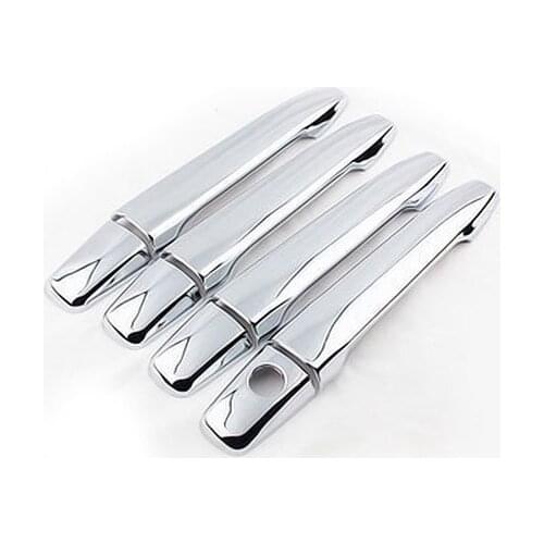 For Mitsubishi Outlander Sport RVR / ASX 2010 2011 2012 2013 2014 CHROME CAR DOOR HANDLE COVER TRIM MOLDING