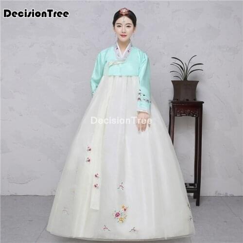 2021 cotton silk full sleeve japanese kimono yukata korean traditional dress hanbok costume hanbok dress